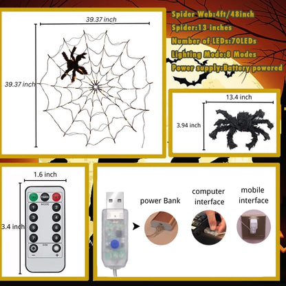 Spider LED Web