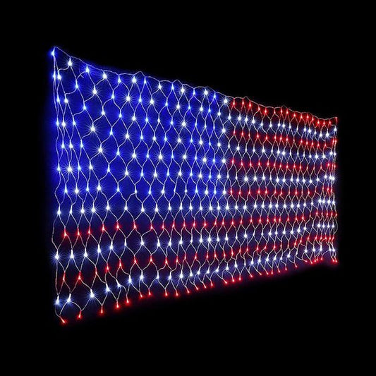 American LED Flag - God Bless America